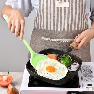 Hot Selling <b>Kitchen</b> <b>Accessories</b> Tools Silicone <b>Kitchen</b> Utensil Non-Stick Cooking Tools <b>Kitchen</b> Silicone Scraper Spatula Turner - Product Image 2