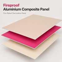 Panneau composite en aluminium (ACP) blanc solide, ignifuge, revêtu de PE 4x8, pour les murs des hôpitaux et des écoles