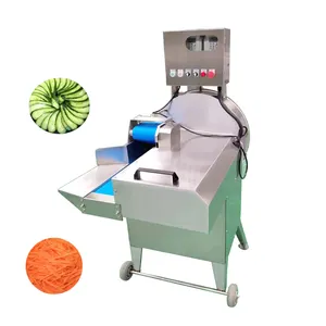 Electric Automatic Potato Chips Carrot Cutter Slicer Machine Cutter For Potato Small