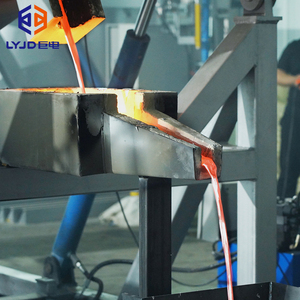 Hidráulica Inclinação 100kg-1ton Forno De Fusão De Alumínio De Gás para Boleto De Boleto Rod Wire Die Casting e Sucata De Alumínio Reciclagem - Product Image 2