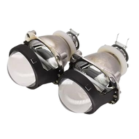 Mini projecteur de phare bi-xénon pour toutes les voitures et motos, ampoules H1, accessoires automobiles DAO, non destructif, 2,5 pouces, 12V