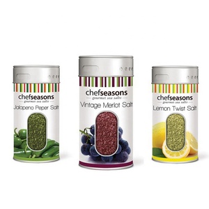 Cấp thực phẩm gia vị tin Pepper Shaker muối có thể với đổ lỗ và rõ ràng PVC Top và Side Windows - Product Image 3