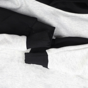 Sweat à capuche personnalisé de haute qualité avec logo imprimé, en coton 100% pur, lourd et confortable, coupe courte pour homme - Product Image 3