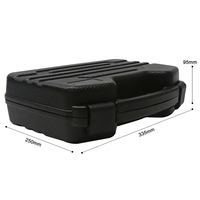 Équipement matériel durable de pp portant et boîtier de protection IP67 boîtier en plastique dur étanche noir pour caméra