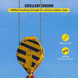 Cable de acero inoxidable marino para barandilla de cubierta, 1x19, 304/316 - Product Image 3