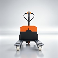 Chariot à palettes électrique au lithium stable, 1500 kg, à conducteur marchant, pour petites et moyennes entreprises de logistique, livraison gratuite
