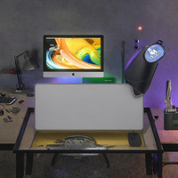 Tapis de souris rectangulaire en tissu Tigerwings, surface en tissu haute densité, base en caoutchouc antidérapante, personnalisable pour le jeu et le bureau