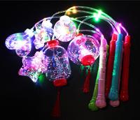 Lanterne à ballon à ondes lumineuses LED portable, jouet coloré pour enfants, marché nocturne, Noël, Halloween, remise de diplôme