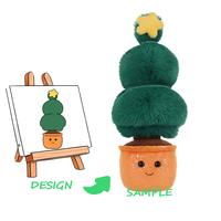 Jouet en peluche personnalisé, brodé, en nylon, long, 10 cm
