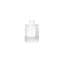 Offre Spéciale – Bouteille Diffuseur en Verre Cylindrique Rayé 100 ml – Flacon Vide de Luxe pour Désodorisant et Parfum avec Bouchon à Vis – Sérigraphie Personnalisable
