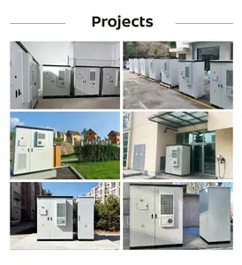 Gsl Energy Ess Bess 215kwh Zonne-Energie Systeem Container Bess Vloeibare Koeling Kan Communicatiepoort Lifepo4 Pack Energieopslag