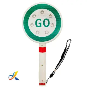 emergency rechargeable led roadway safety stop go sign light led traffic signal warning lamp