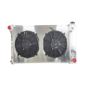 <span class=keywords><strong>Radiateur</strong></span> de course automobile personnalisable en <span class=keywords><strong>aluminium</strong></span> avec cache-ventilateur pour Chevrolet Blazer 73-85 et Chevrolet Monte Carlo 83-87 – Vente directe usine - Product Image 1