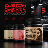 Fabricant de concentré de protéines de lactosérum OEM, 24 g de protéines par portion, haute solubilité, nutrition sportive naturelle pour adultes, croissance musculaire