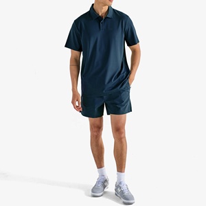 Camisas de Golf de Lujo para Hombre OEM, Sólidas, de Secado Rápido, Tela Elástica Premium en Cuatro Direcciones, Logotipos Bordados Personalizados, Exclusivas y Hechas a Medida - Product Image 2