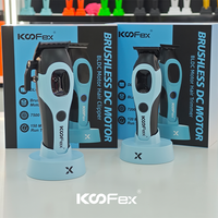 Tondeuse à cheveux professionnelle KooFex KF-6416 à quatre moteurs, série de moteurs vectoriels, haute vitesse, moteur à rotor externe sans balais