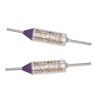 Prix de gros vente chaude série RY-2 fusible thermique en métal 10a 250v pour plaque chauffante électrique