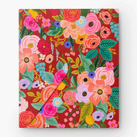 Carpeta de papel A4 con estampado Floral personalizado, organizador de documentos, cartas, archivos, tarjetas, bolsillo