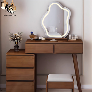 Meubles de chambre à coucher en bois, style log, fabriqués en Chine, prix avantageux, personnalisables, en stock, prêts à être expédiés, nouvelle mode, commode à tiroirs. - Product Image 5