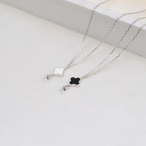 Pendientes Largos de Borla con Estrella y Luna de Plata S925 Wenchi para Mujer, con 5-9 Perlas, Accesorios DIY, Bandeja Vacía 3919, Conjuntos de Joyería de Moda - Product Image 4