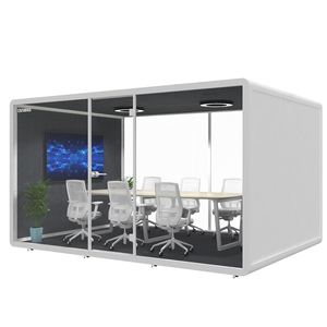 Cabine de méditation insonorisée 35db, assemblable et mobile, multifonctionnelle, cabine téléphonique insonorisée, cabine téléphonique de bureau avec <span class=keywords><strong>filtre</strong></span> à air - Product Image 1