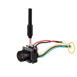 Caméra FPV <span class=keywords><strong>Eachine</strong></span> TX06 700TVL AIO 5.8G 40CH 25mW avec émetteur, champ de vision de 130 degrés, antenne audio intelligente en laiton, mini drone RC - Product Image 5