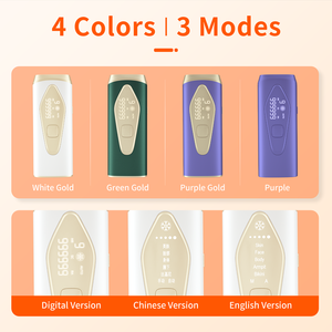 Refrigeración  belleza hogar mujeres mano eliminación permanente vello cuerpo sin dolor portátil Ipl máquina láser depiladora - Product Image 4