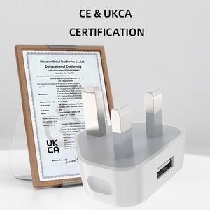 ที่ชาร์จไฟ USB 10W 5โวลต์<span class=keywords><strong>2</strong></span>แอมป์3ขาปลั๊ก UK ที่ชาร์จไฟ5โวลต์2A อะแดปเตอร์ USB สำหรับไอโฟน - Product Image 2