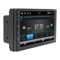 BQCC Universel 2 Din 7 pouces Quad Octa Core Écran HD Autoradio Android Carplay GPS WIFI BT RDS DVR Mirrorlink Lecteur multimédia Android pour voiture
