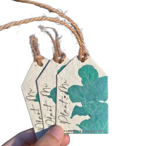 Handmade Biodegradable Eco Friendly Thank You Business Greeting Packaging Custom Printed Cardboard <strong>Plantable</strong> Seed Paper <strong>Card</strong> - Product Image 4