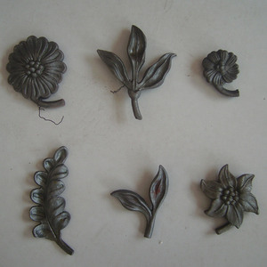 Hot bán trang trí hoa cửa sổ nướng thiết kế rèn sắt lá và nho - Product Image 3