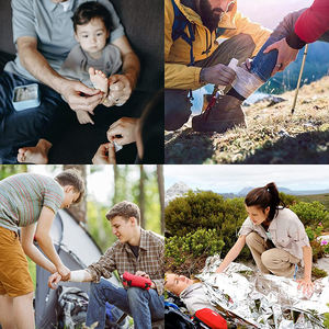 Botiquín de primeros auxilios para barco con herramientas de supervivencia, <span class=keywords><strong>kit</strong></span> marino de emergencia impermeable con hebillas, barco compacto para pesca en bote - Product Image 4