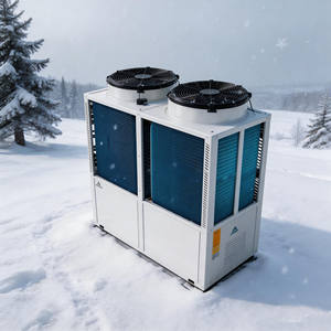 Pompe à chaleur verticale air-<span class=keywords><strong>eau</strong></span> R410A pour grandes villas résidentielles et petits bâtiments commerciaux - Product Image 3