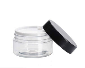 Recipiente de Plástico Transparente <span class=keywords><strong>PET</strong></span> de 100ml 46g com Tampa Plástica Personalizada e Tampa de Metal - Product Image 4