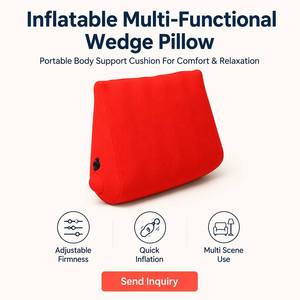 <span class=keywords><strong>Almohada</strong></span> <span class=keywords><strong>Inflable</strong></span> en Forma de Cuña para Parejas, con Bomba de Presión, Funda Lavable, Cojín Portátil para Posiciones Sexuales en el Dormitorio - Product Image 2