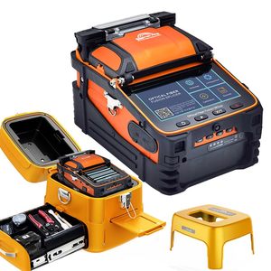 DYEDEMC Fusionadora de Fibra Óptica AI-9 con Alineación Automática del Núcleo, Alimentación por Batería, Equipo de Empalme por Soldadura Óptica FTTH - Product Image 1