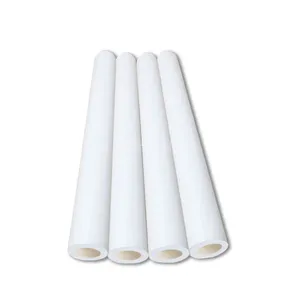 أنبوب PTFE النقي PTFE كرتونية أنبوب بكر أو أنبوب PTFE مملوء