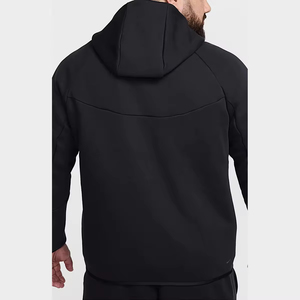 Sudadera con Capucha <span class=keywords><strong>Tech</strong></span> <span class=keywords><strong>Noir</strong></span> de Primera Calidad, Tejido Polar Suave y Grueso, para Otoño, Transpirable, Ecológica, Corte Holgado, Venta al Por Mayor - Product Image 3