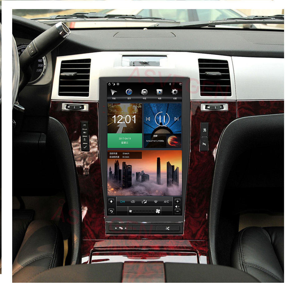 13 6inch Car Radio Video Dvd Player For Cadillac Escalade 07 14 Car Gps Navigation Support Oem Heated And Cooled Seats Buy Car Video Player For Cadillac Escalade 08 09 10 Support Oem