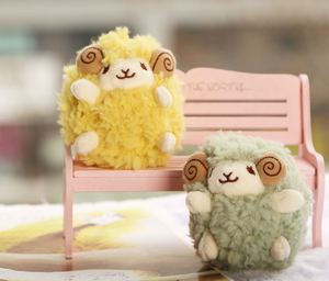 <strong>Anna</strong> Cute Mini Sheep Plush Pendant Backpack Decor Sheep Plush Pendant Soft Lamb <strong>Doll</strong> Stuffed Animal Toys for Crane Machine - Product Image 2
