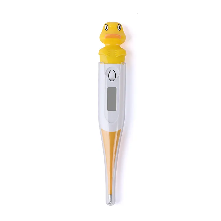 Manufacture Customized Color And Waterproof High Accuracy Cartoon Digital Thermometer For Baby