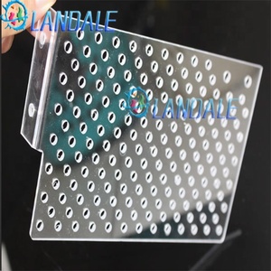 Plaque solide en polycarbonate gravée et cintrée pour porte et fenêtre, en polycarbonate PC - Product Image 5