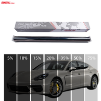 Film Kaca Mobil Nano Keramik Berubah Warna PET untuk Privasi Otomotif dengan Penolakan UV 99% & IR 92% Gaya Mewah