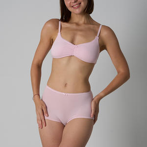 Conjunto de Brasier de Encaje Personalizado Under Lulu, Brasier Minimizador para Mujer con Sensación de Desnudez, Transpirable, de Alta Elasticidad, para Busto Grande - Product Image 4