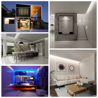 ESann MINI Tuya APP WiFi IR Music Remote 24 touches Contrôleur de variateur de lumière LED pour bande lumineuse 5050 RGB/RGBW