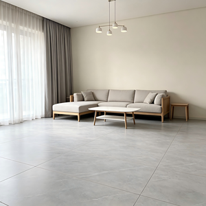 Nuove Piastrelle in Ceramica Lucida 300x600mm con Motivo Continuo Blu-Grigio per Villa Moderna, Bagno, Antiscivolo - Product Image 3