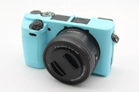 Accessoires en gros, étui de protection pour appareil photo numérique, étuis en silicone souple pour appareil photo Sony A6100 A6300 A6400