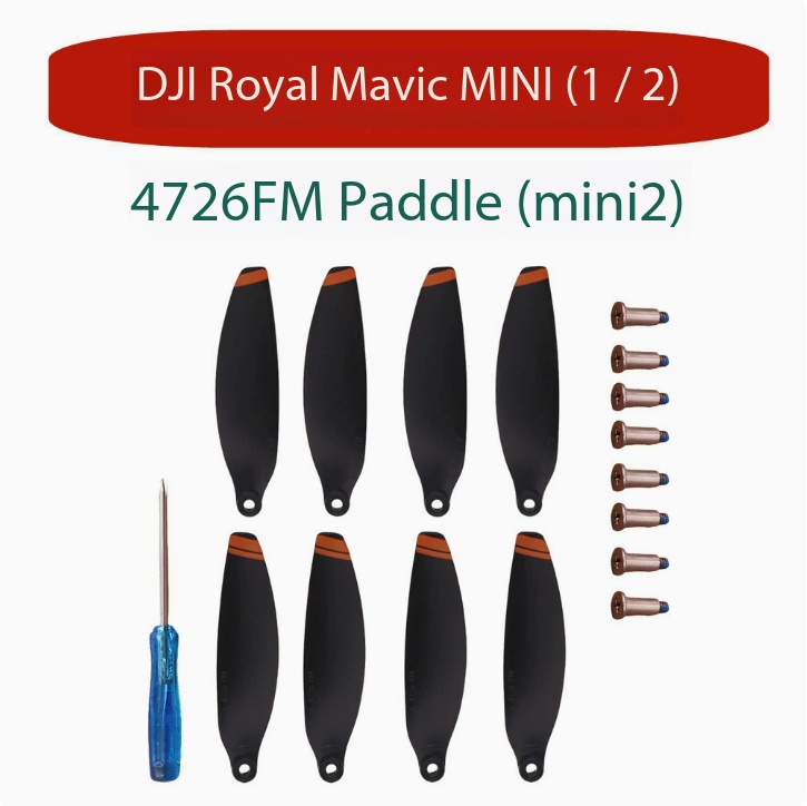 Hélices (borde naranja) para Mini 2