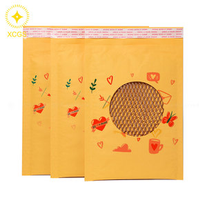 100% tái chế phong bì tổ ong giấy bưu phẩm sinh thái thân thiện tự dính kraft giấy bưu phẩm tổ ong - Product Image 2