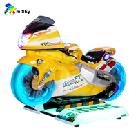 KA-400 M SKY Moto Sportive en Fibre de Verre pour Enfants, Machines d'Arcade Éducatives, Machines de Divertissement à Monnayeur pour Enfants, Garantie 1 An
